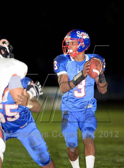 Thumbnail 1 in Chaminade @ Serra (CIF SS Western Division Final) photogallery.