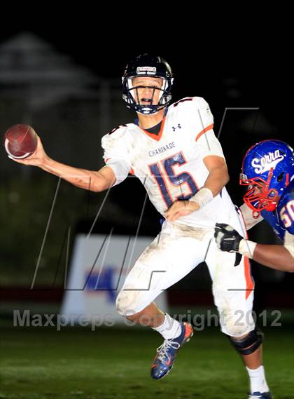Thumbnail 3 in Chaminade @ Serra (CIF SS Western Division Final) photogallery.