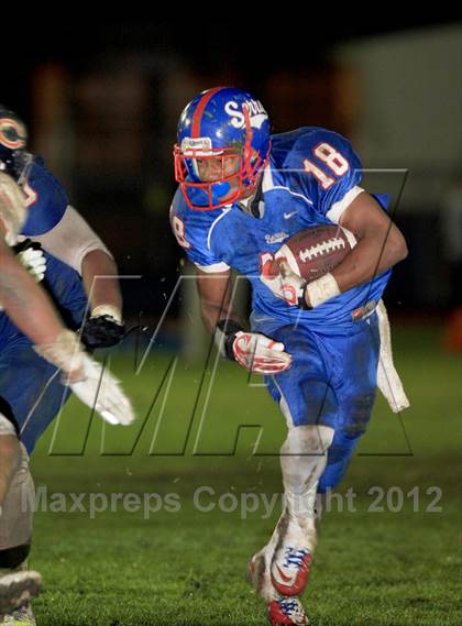 Thumbnail 1 in Chaminade @ Serra (CIF SS Western Division Final) photogallery.