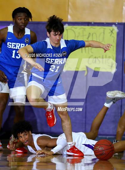 Thumbnail 1 in Serra vs. Lynwood (CIF SS Playoffs) photogallery.