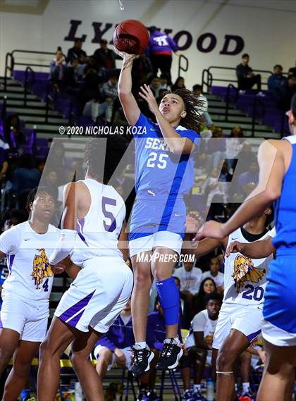 Thumbnail 2 in Serra vs. Lynwood (CIF SS Playoffs) photogallery.