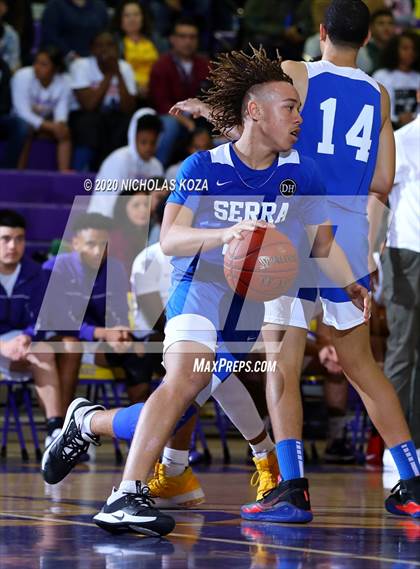 Thumbnail 1 in Serra vs. Lynwood (CIF SS Playoffs) photogallery.