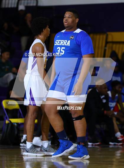 Thumbnail 3 in Serra vs. Lynwood (CIF SS Playoffs) photogallery.