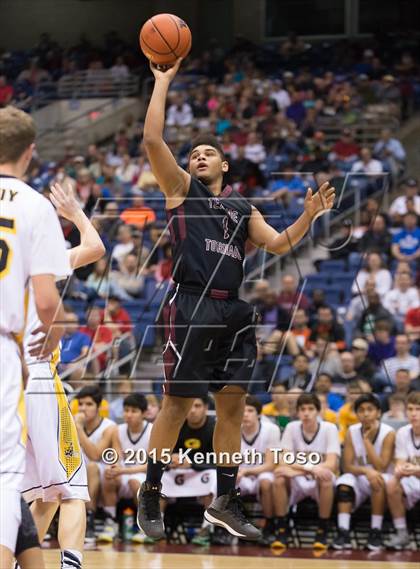 Thumbnail 3 in Grady vs. Texline (UIL 1A Final) photogallery.