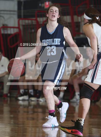 Thumbnail 1 in Ursuline B vs Eastchester (Eastchester Tournament) photogallery.