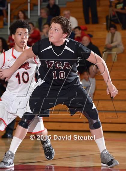 Thumbnail 2 in Valley Christian vs. Sacramento Country Day (CIF SJS D6 Final) photogallery.