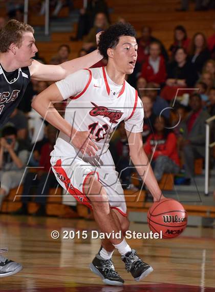 Thumbnail 3 in Valley Christian vs. Sacramento Country Day (CIF SJS D6 Final) photogallery.