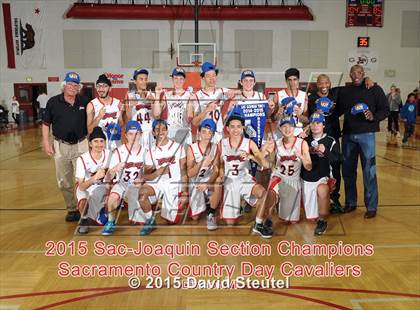 Thumbnail 2 in Valley Christian vs. Sacramento Country Day (CIF SJS D6 Final) photogallery.
