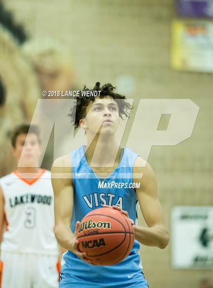 Thumbnail 2 in Vista PEAK Prep vs. Lakewood photogallery.