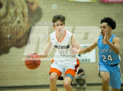 Thumbnail 2 in Vista PEAK Prep vs. Lakewood photogallery.
