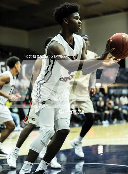 Thumbnail 2 in Modesto Christian vs. Salesian College Preparatory (MaxPreps MLK Classic) photogallery.