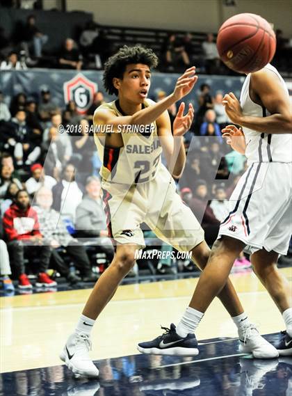 Thumbnail 3 in Modesto Christian vs. Salesian College Preparatory (MaxPreps MLK Classic) photogallery.