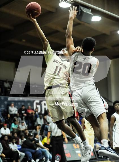 Thumbnail 2 in Modesto Christian vs. Salesian College Preparatory (MaxPreps MLK Classic) photogallery.