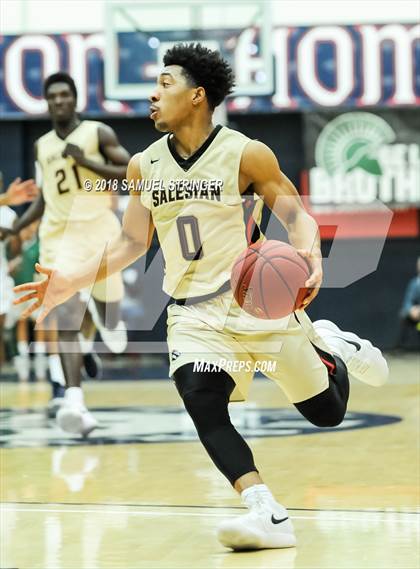 Thumbnail 3 in Modesto Christian vs. Salesian College Preparatory (MaxPreps MLK Classic) photogallery.
