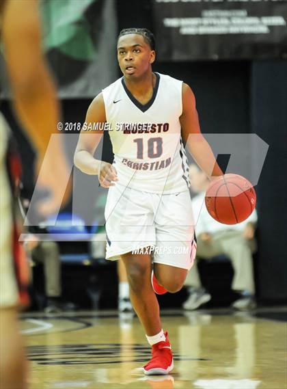 Thumbnail 3 in Modesto Christian vs. Salesian College Preparatory (MaxPreps MLK Classic) photogallery.