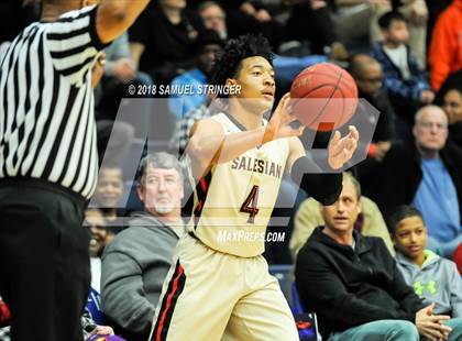 Thumbnail 1 in Modesto Christian vs. Salesian College Preparatory (MaxPreps MLK Classic) photogallery.