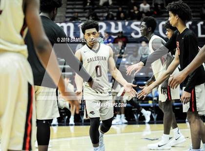 Thumbnail 1 in Modesto Christian vs. Salesian College Preparatory (MaxPreps MLK Classic) photogallery.