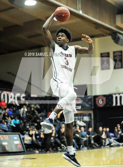 Thumbnail 2 in Modesto Christian vs. Salesian College Preparatory (MaxPreps MLK Classic) photogallery.