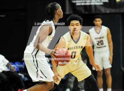 Thumbnail 3 in Modesto Christian vs. Salesian College Preparatory (MaxPreps MLK Classic) photogallery.