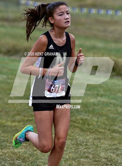 Thumbnail 2 in Nike Valley Twilight Girls JV Invitational photogallery.