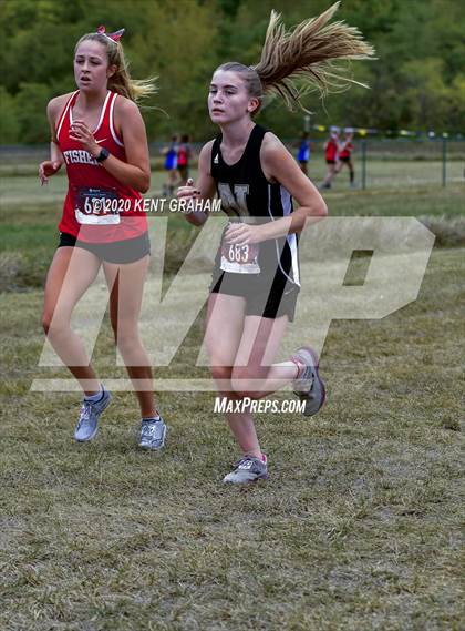 Thumbnail 2 in Nike Valley Twilight Girls JV Invitational photogallery.