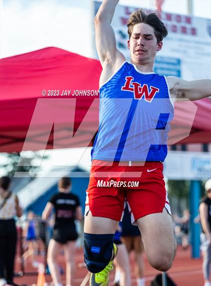 Thumbnail 3 in Rob Allen Twilight Invitational (Triple Jump) photogallery.