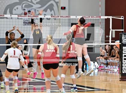 Thumbnail 3 in Klein Oak vs. Cypress Woods (Waller ISD Tournament) photogallery.