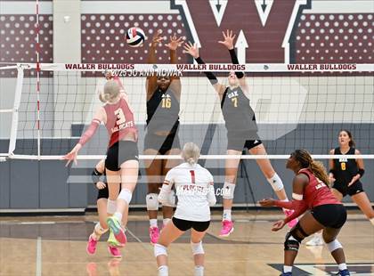 Thumbnail 1 in Klein Oak vs. Cypress Woods (Waller ISD Tournament) photogallery.