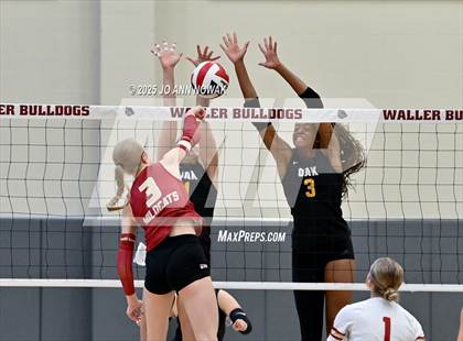 Thumbnail 2 in Klein Oak vs. Cypress Woods (Waller ISD Tournament) photogallery.