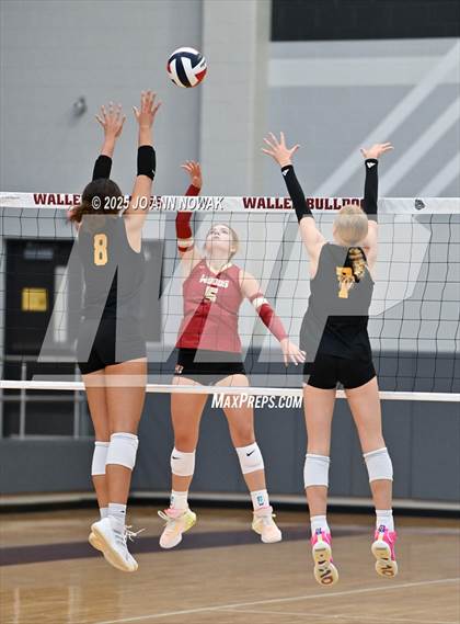 Thumbnail 3 in Klein Oak vs. Cypress Woods (Waller ISD Tournament) photogallery.