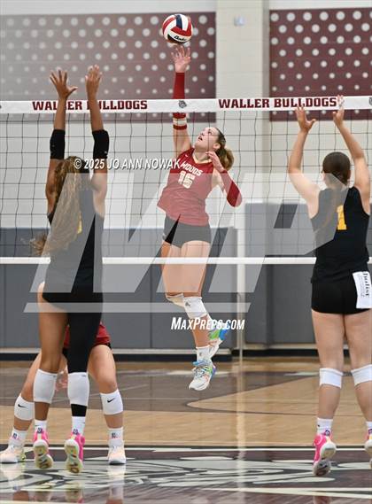 Thumbnail 2 in Klein Oak vs. Cypress Woods (Waller ISD Tournament) photogallery.