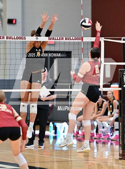 Thumbnail 3 in Klein Oak vs. Cypress Woods (Waller ISD Tournament) photogallery.