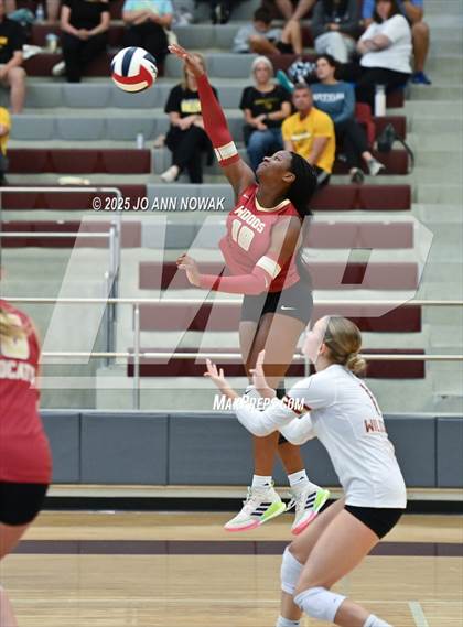 Thumbnail 3 in Klein Oak vs. Cypress Woods (Waller ISD Tournament) photogallery.
