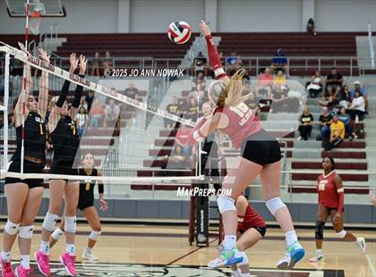 Thumbnail 2 in Klein Oak vs. Cypress Woods (Waller ISD Tournament) photogallery.