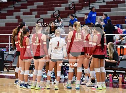 Thumbnail 2 in Klein Oak vs. Cypress Woods (Waller ISD Tournament) photogallery.