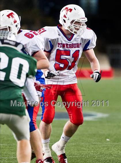 Thumbnail 2 in Tewksbury Memorial vs. Duxbury (MIAA Division 2 East Final) photogallery.