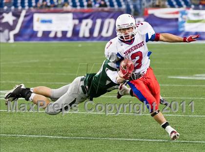 Thumbnail 2 in Tewksbury Memorial vs. Duxbury (MIAA Division 2 East Final) photogallery.