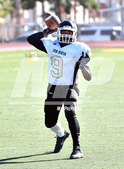 Thumbnail 3 in Spring Mountain vs. Pahranagat Valley (NIAA Class 1A Final)  photogallery.