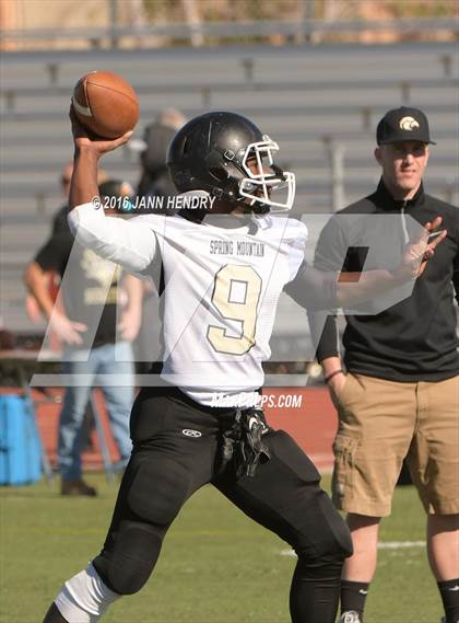 Thumbnail 2 in Spring Mountain vs. Pahranagat Valley (NIAA Class 1A Final)  photogallery.
