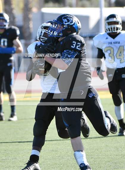 Thumbnail 2 in Spring Mountain vs. Pahranagat Valley (NIAA Class 1A Final)  photogallery.