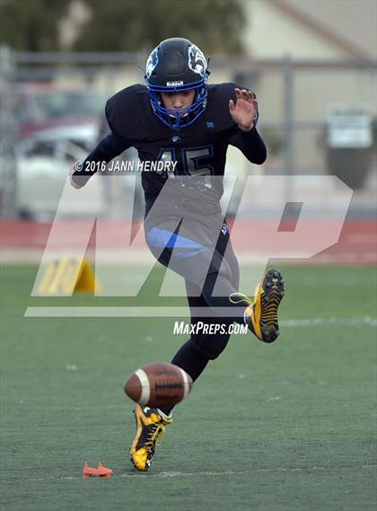 Thumbnail 2 in Spring Mountain vs. Pahranagat Valley (NIAA Class 1A Final)  photogallery.