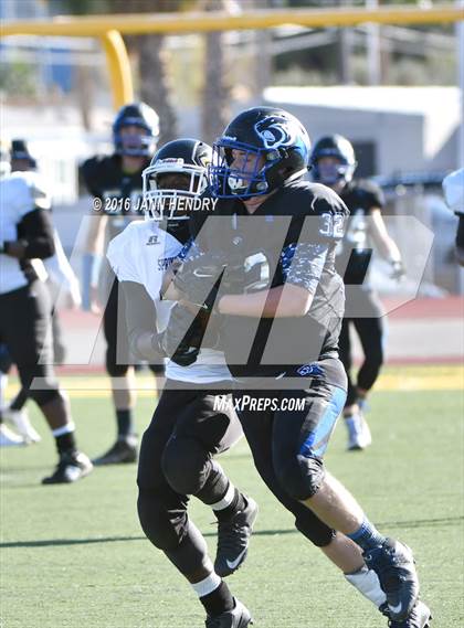 Thumbnail 3 in Spring Mountain vs. Pahranagat Valley (NIAA Class 1A Final)  photogallery.