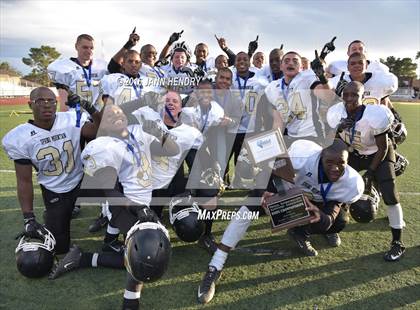 Thumbnail 2 in Spring Mountain vs. Pahranagat Valley (NIAA Class 1A Final)  photogallery.