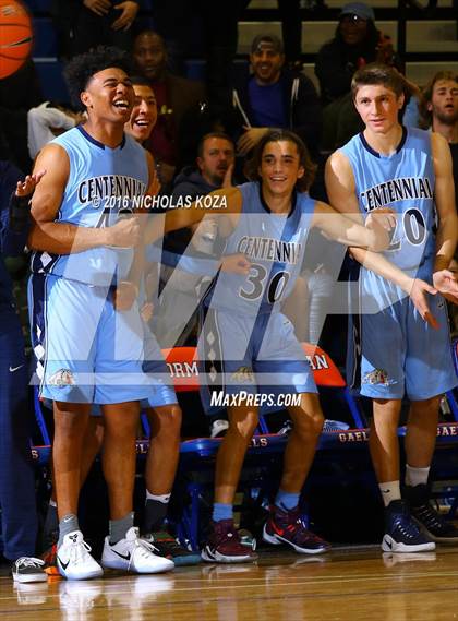 Thumbnail 3 in Centennial vs. Sierra Canyon (Tarkanian Classic) photogallery.