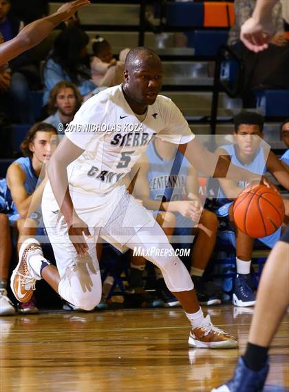 Thumbnail 1 in Centennial vs. Sierra Canyon (Tarkanian Classic) photogallery.