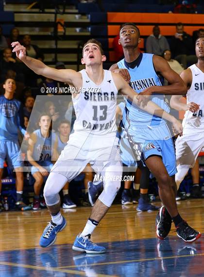 Thumbnail 3 in Centennial vs. Sierra Canyon (Tarkanian Classic) photogallery.