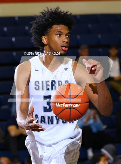 Thumbnail 3 in Centennial vs. Sierra Canyon (Tarkanian Classic) photogallery.