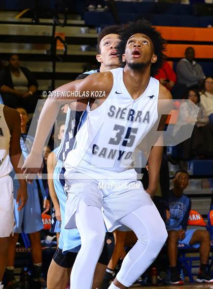 Thumbnail 2 in Centennial vs. Sierra Canyon (Tarkanian Classic) photogallery.
