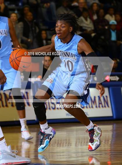 Thumbnail 3 in Centennial vs. Sierra Canyon (Tarkanian Classic) photogallery.