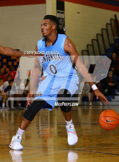 Thumbnail 2 in Centennial vs. Sierra Canyon (Tarkanian Classic) photogallery.